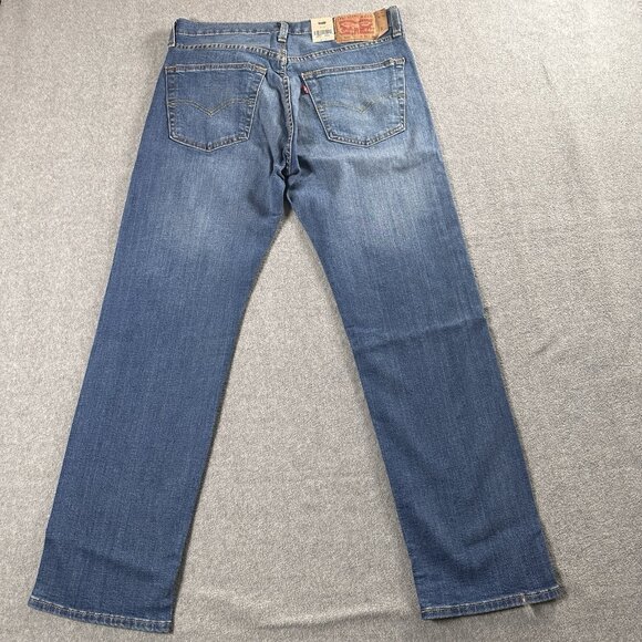 Levi’s 501 Original Fit Jeans 31x30 Medium Wash Stretch NWT - Picture 7 of 12